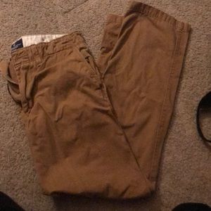 Men’s American eagle straight leg khaki